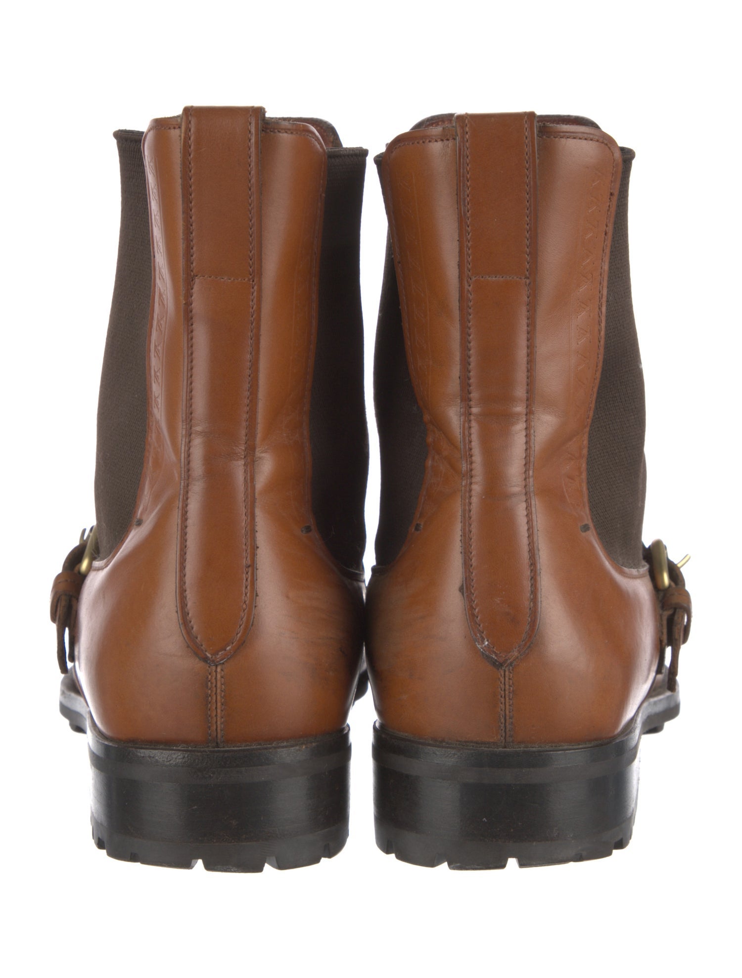 Louis Vuitton Leather Chelsea Boots